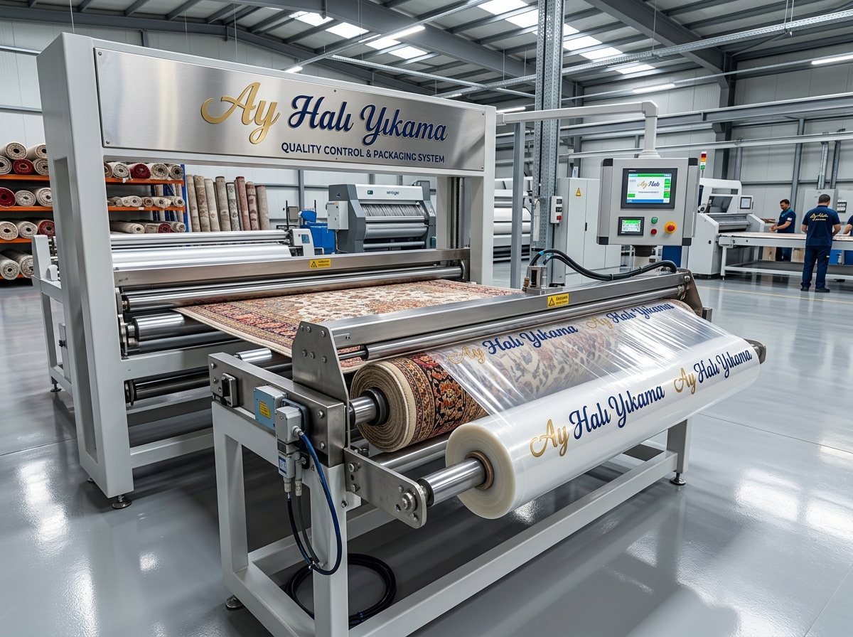 VIP Halı Kalite Kontrol ve Hijyenik Paketleme