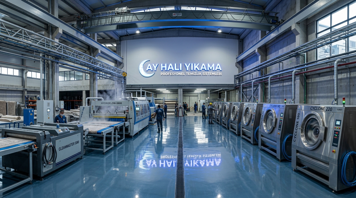 10 Adımda VIP Halı Yıkama Süreci